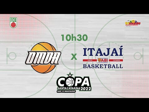FINAL DA COPA SC SUB 14 MASCULINO 2022 - OMDA TUBARÕES vs ITAJAÍ BASKETBALL