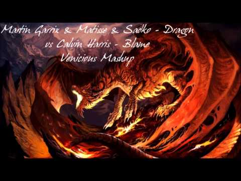 Martin Garrix & Matisse & Sadko - Dragon vs Calvin Harris - Blame (Venicious Mashup)