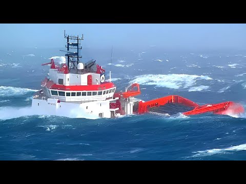 Modern SHIPS Work In HUGE Storm❗Supply SHIP Launches