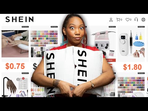 Doing My Nails with Shein Products (again)
