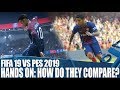 FIFA 19 vs PES 2019 - Hands On - How Do They Compare?
