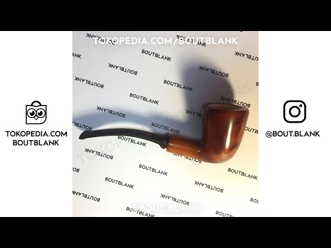 Pipa Cangklong Hilson Fantasia Meerschaum ORIGINAL pipe cigar tobacco - tokopedia bout.blank