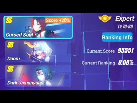 [HI3SEA] Memorial W34 - Himeko (35712); Doom (29706); DXY (30133)