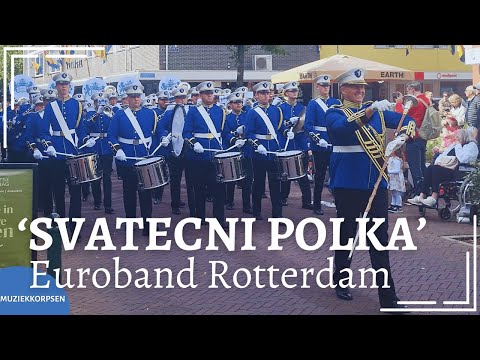 MUZIEKKORPSEN | EUROBAND ROTTERDAM - ‘SVATECNI POLKA’  - STREETPARADE VLAARDINGEN 2024