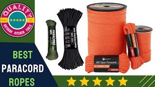 ✔️Top 5: Best Paracord Ropes "The Ultimate Guide to Cho