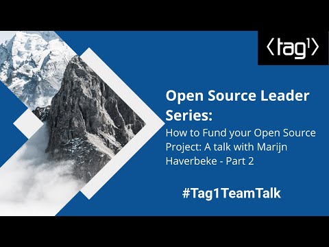 Open Source Leaders Series: Funding your Open Source Project: A talk with Marijn Haverbeke - Part 2