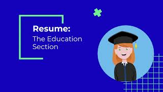 Resume - Education Section