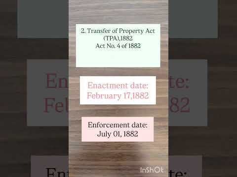 Enactment and Enforcement dates part 02