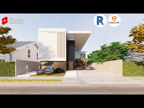 Revit and Enscape 3.1 Tutorial  #shorts
