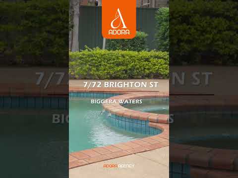 7/72 Brighton Street, Biggera Waters, QLD 4216, 2房, 2浴, 公寓