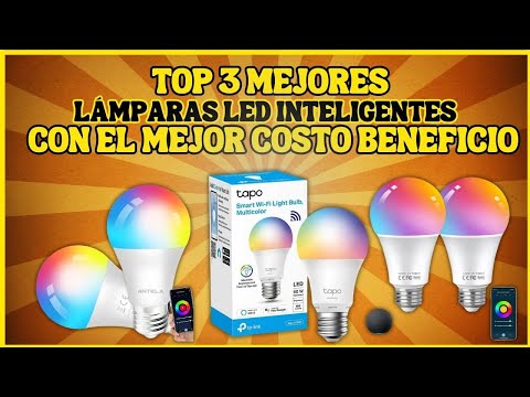 Mejor LÁMPARA LED INTELIGENTE en CALIDAD PRECIO // Top 3 Mejores LÁMPARAS INTELIGENTES