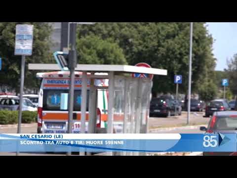 INCIDENTE MORTALE LECCE 02 11 2017