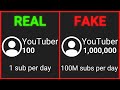 Fake Subscriber Count Wars - Top 50 Live Sub Count