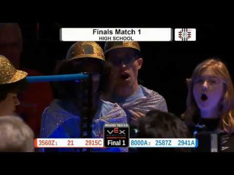 VEX Toss Up HS Finals Match 1
