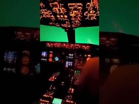 Amazing ILS Cat II - Cockpit landing in dense fog