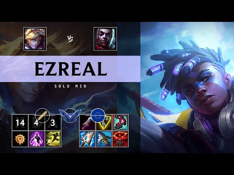 Ezreal Mid vs Ekko: Rampage - EUW Diamond Patch 25.S1.1