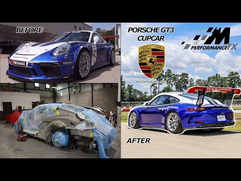 Thumbnail for WE REBUILT A WRECKED PORSCHE GT3 RACE CAR IN 5 DAYS by Porsche, Car, Porsche GT3