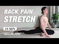 Best Back Pain Relief Stretch for Beginner (15min Home Exercise) l 매일 아침 꼭 해야 하는 허리 스트레칭 (15분 홈트)