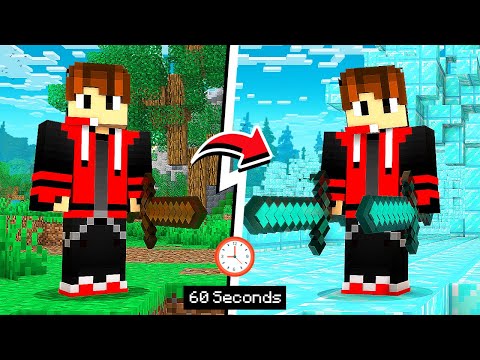 Minecraft , But World Changes Every 60 Seconds....
