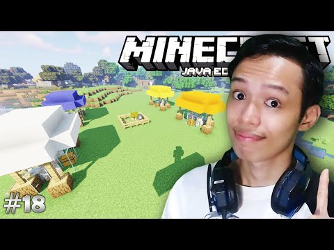 GUMAWA AKO NG AUTOMATIC WOOL FARM | Minecraft Survival - Part 18