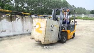 HULKMAN ELECTRIC FORKLIFT MAINTENANCE vedio