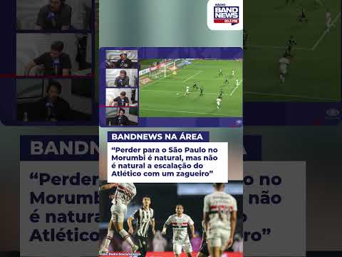 Elton Novais critica fragilidade defensiva do Atlético contra o São Paulo