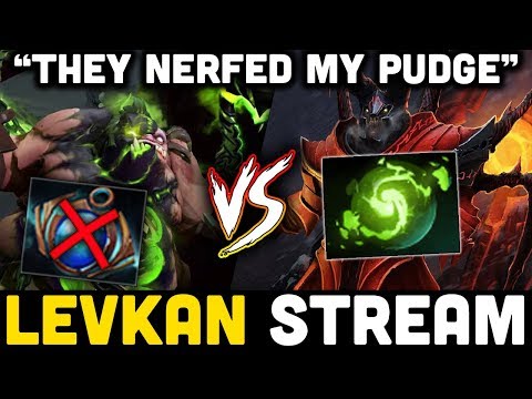 Levkan Pudge vs Refresher Doom - They Nerfed Pudge in 7.24 | Levkan Pudge Stream Moments #4