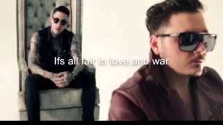 Metro station - love &amp; war lyrics