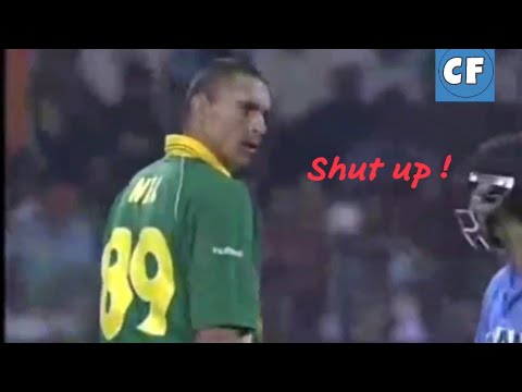 AGRESSIVE BATTING AND BOWLING BY GAUTAM GAMBHIR AND ANDRE NEL !