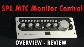 Video thumbnail for SPL MTC 2381 Monitor Controller desktop Unit Overview by purewaveaudio
