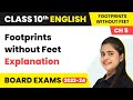 Explanation Summary Of Footprints Without Feet Two Stories About Flying Class 10
