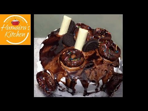 birthday cake recipe with humaira fazal#food #viralvideo