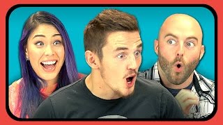YouTubers React to Don't Hug Me I'm Scared 2 - TIME