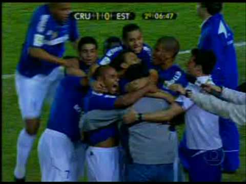 COPA LIBERTADORES FINAL CRUZEIRO X ESTUDIANTES 2X1 NO MINEIRÃO