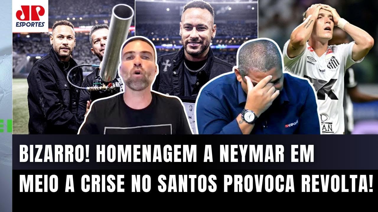 "POR%@! ISSO É MUITO RIDÍCULO!!! O Neymar..." OLHA essa POLÊMICA que REVOLTOU sobre o Santos!