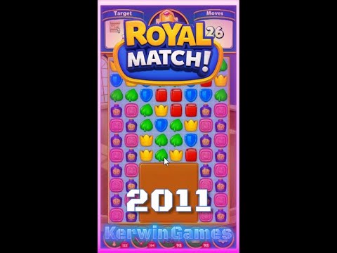 Royal Match Level 2011 - No Boosters Gameplay