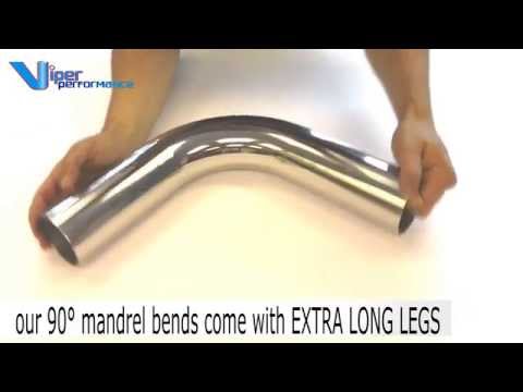 Stainless Steel Quality Mandrel Bend Polished Pipes 90° demo