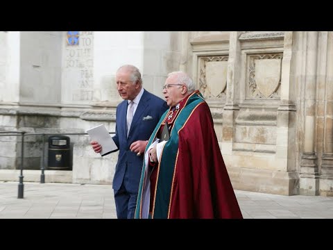 Video | King Charles leaves Westminster Abbey after Advent service | AFP