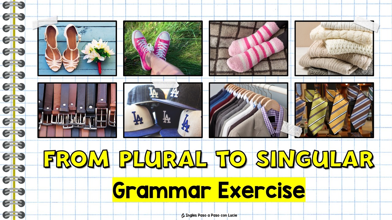These y Those vs This y That | Cómo Cambiar Oraciones de Plural a Singular en Inglés
