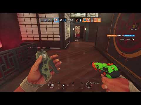 Tom Clancy's Rainbow Six® Siege thermite shotgun 1v4 clutch