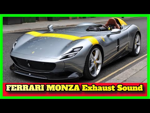 FERRARI MONZA SP1 Exhaust Sound