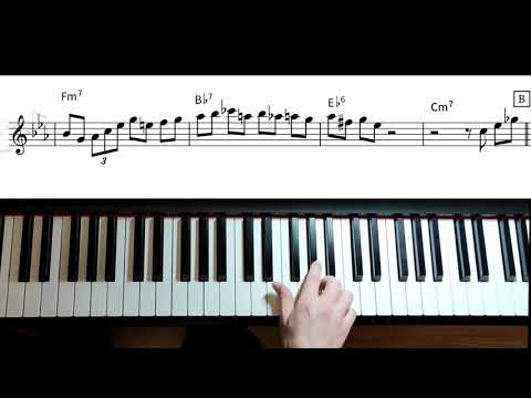 Almost Like Being In Love - Red Garland Transcription