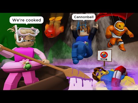 When Swimming Trip Did NOT Go As Planned (NOOBS 3) 😳 Roblox Brookhaven 🏡 RP - Funny Moments