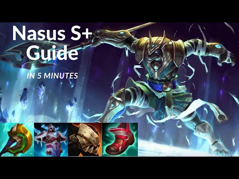 How To Get An S+ on Nasus | League of Legends @Mightofpeen