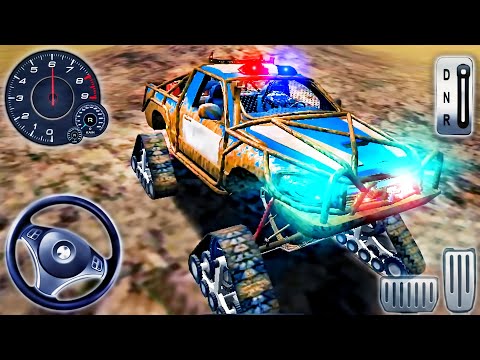 Offroad Outlaws Simulator - Police Crawler Driving - Android GamePlay #2