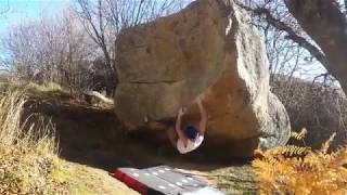 Video thumbnail: Problem 16 (Thémis), 6b+. Targasonne