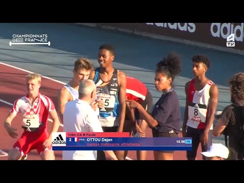 Chpt. de France 2022 - CAM - 100m
