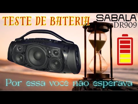 Sabala DR 909 Battery Test - Is it enough? #bluetoothspeaker #sabala