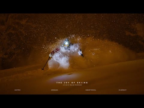 The joy of skiing - a collection of moments from time spent in the mountains