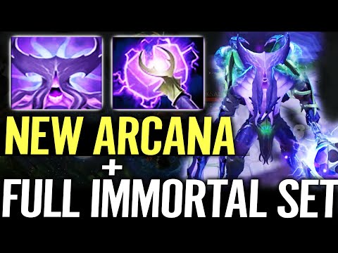 🔥 Faceless Void NEW ARCANA + IMMORTAL SET — Best Effect 100 Points of Beauty Top Rank Dota 2 Pro